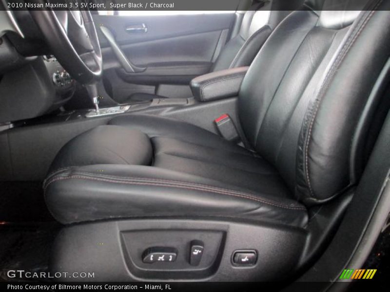 Super Black / Charcoal 2010 Nissan Maxima 3.5 SV Sport