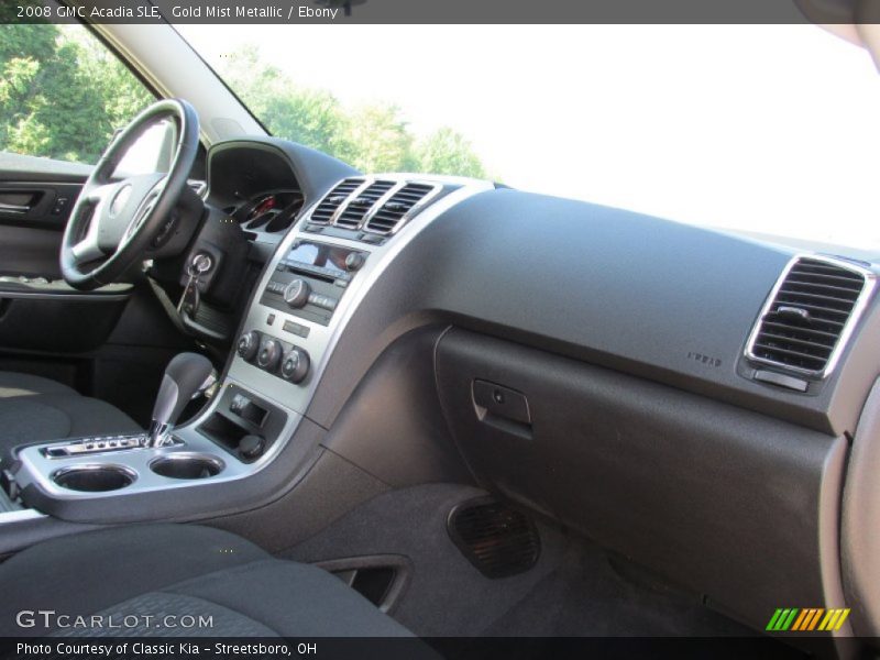 Gold Mist Metallic / Ebony 2008 GMC Acadia SLE