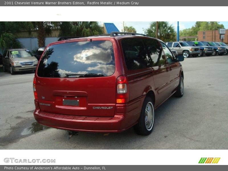 Redfire Metallic / Medium Gray 2001 Chevrolet Venture Warner Brothers Edition