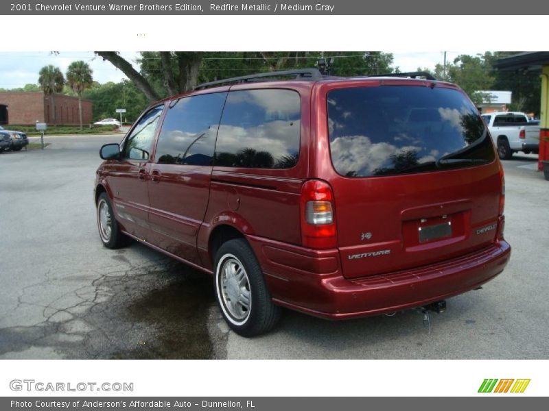 Redfire Metallic / Medium Gray 2001 Chevrolet Venture Warner Brothers Edition