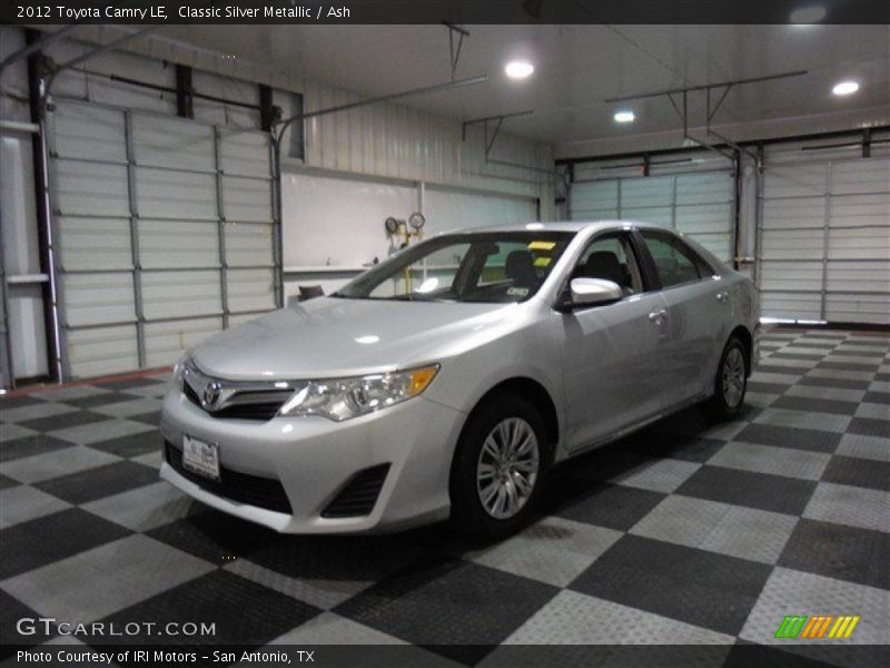 Classic Silver Metallic / Ash 2012 Toyota Camry LE