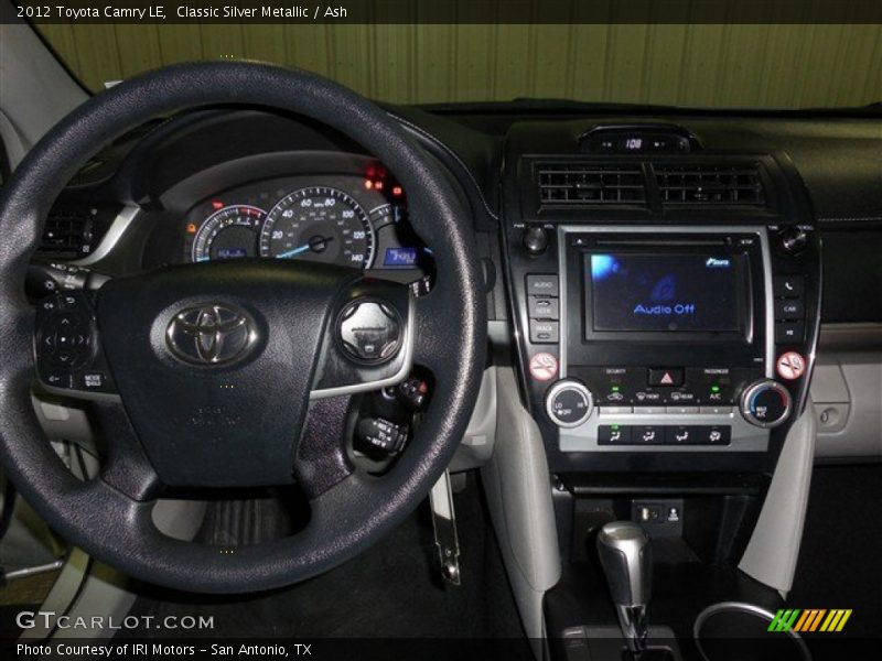 Classic Silver Metallic / Ash 2012 Toyota Camry LE
