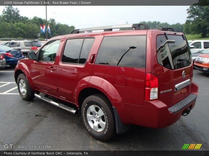 Red Brawn Pearl / Desert 2006 Nissan Pathfinder S 4x4