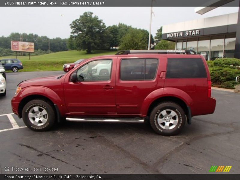 Red Brawn Pearl / Desert 2006 Nissan Pathfinder S 4x4