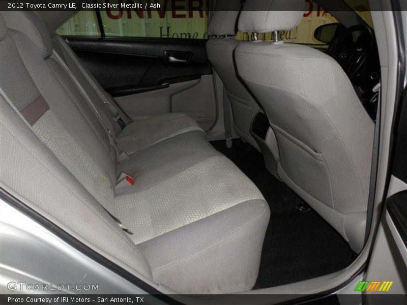 Classic Silver Metallic / Ash 2012 Toyota Camry LE
