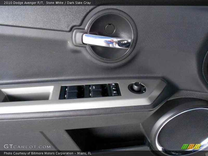 Stone White / Dark Slate Gray 2010 Dodge Avenger R/T