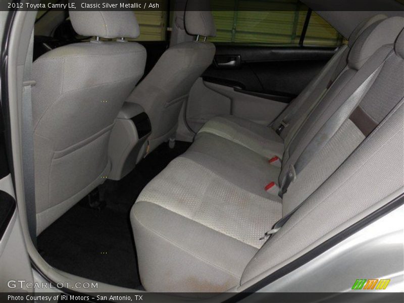 Classic Silver Metallic / Ash 2012 Toyota Camry LE