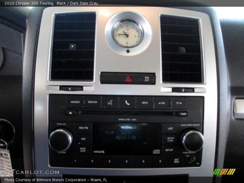 Black / Dark Slate Gray 2010 Chrysler 300 Touring