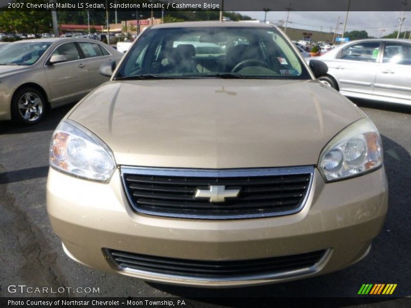 Sandstone Metallic / Cashmere Beige 2007 Chevrolet Malibu LS Sedan