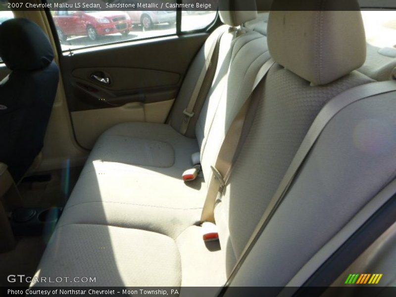 Sandstone Metallic / Cashmere Beige 2007 Chevrolet Malibu LS Sedan
