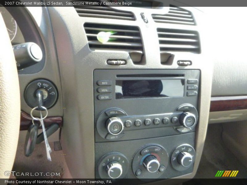 Sandstone Metallic / Cashmere Beige 2007 Chevrolet Malibu LS Sedan