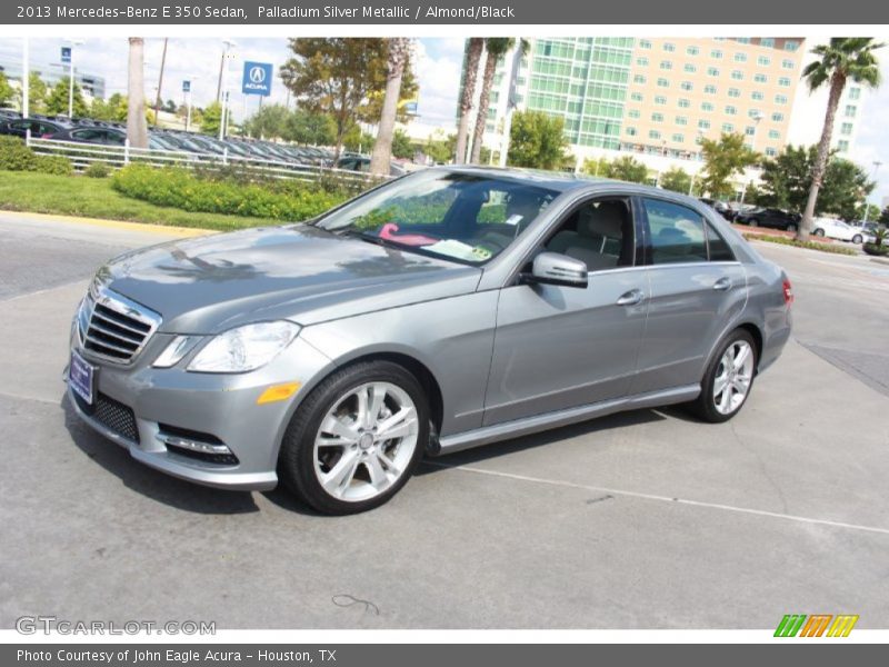 Palladium Silver Metallic / Almond/Black 2013 Mercedes-Benz E 350 Sedan