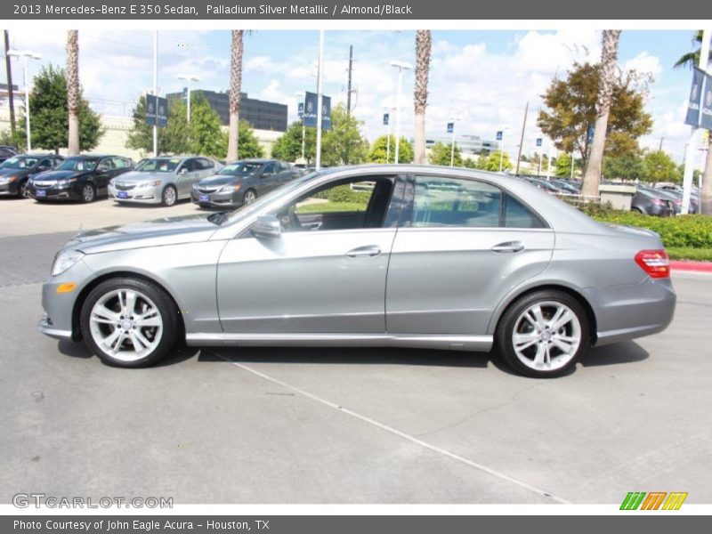 Palladium Silver Metallic / Almond/Black 2013 Mercedes-Benz E 350 Sedan
