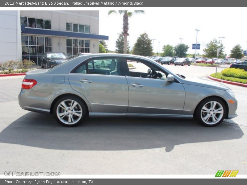 Palladium Silver Metallic / Almond/Black 2013 Mercedes-Benz E 350 Sedan