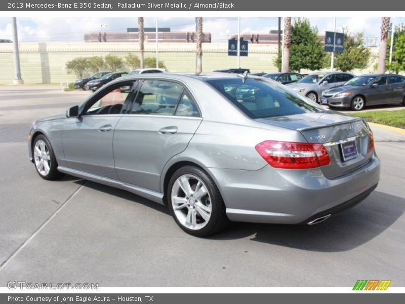 Palladium Silver Metallic / Almond/Black 2013 Mercedes-Benz E 350 Sedan