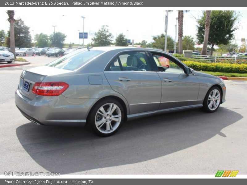Palladium Silver Metallic / Almond/Black 2013 Mercedes-Benz E 350 Sedan