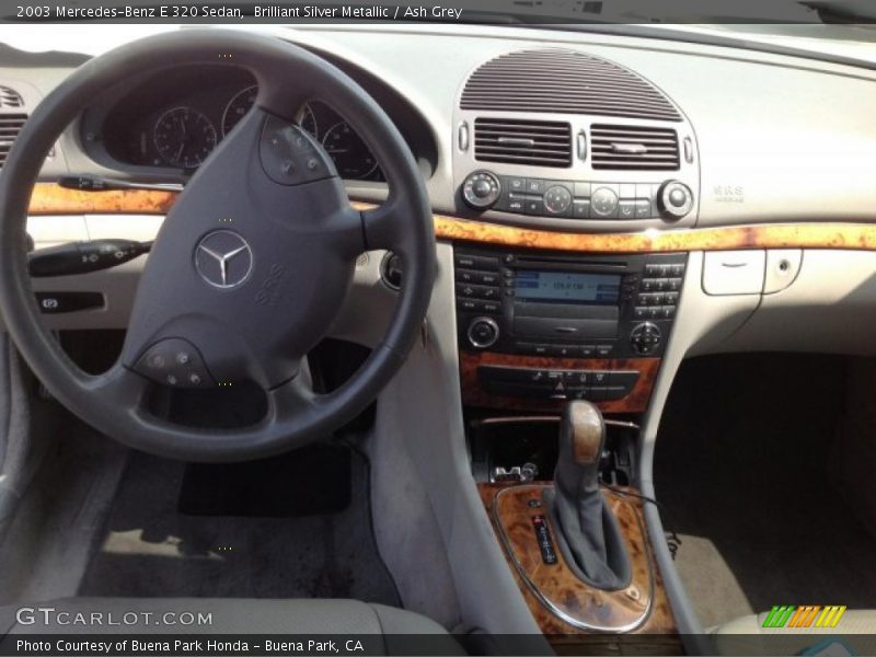 Brilliant Silver Metallic / Ash Grey 2003 Mercedes-Benz E 320 Sedan