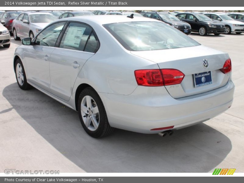 Reflex Silver Metallic / Titan Black 2014 Volkswagen Jetta TDI Sedan