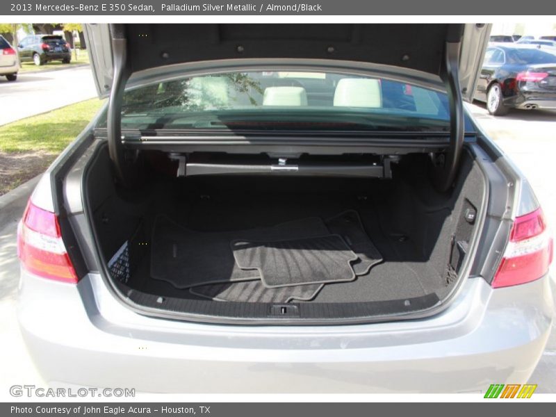 Palladium Silver Metallic / Almond/Black 2013 Mercedes-Benz E 350 Sedan