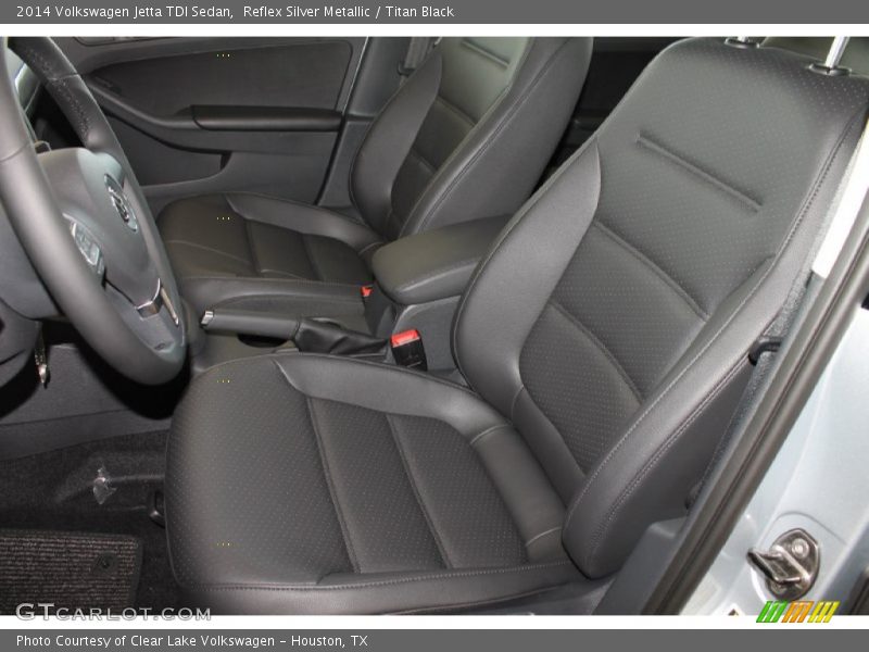 Reflex Silver Metallic / Titan Black 2014 Volkswagen Jetta TDI Sedan