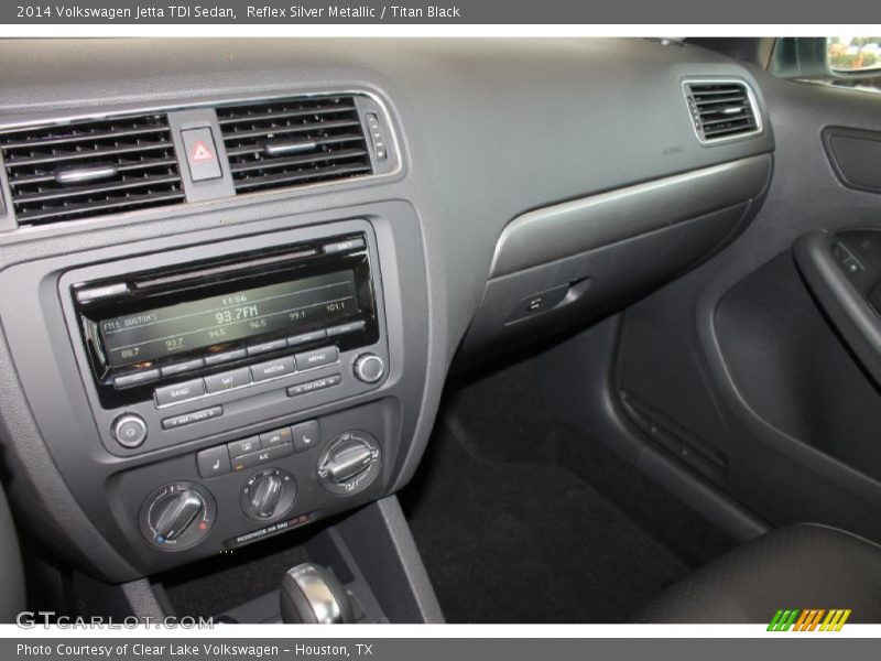 Reflex Silver Metallic / Titan Black 2014 Volkswagen Jetta TDI Sedan
