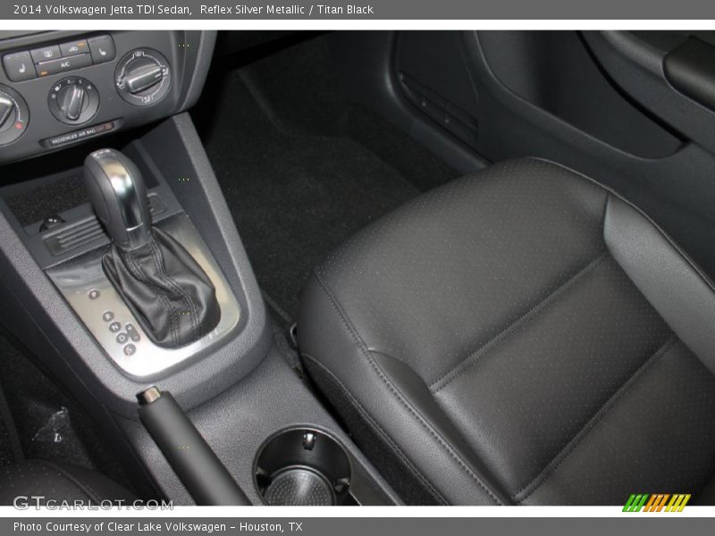 Reflex Silver Metallic / Titan Black 2014 Volkswagen Jetta TDI Sedan