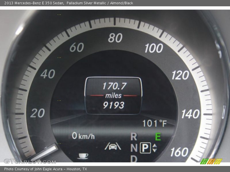 Palladium Silver Metallic / Almond/Black 2013 Mercedes-Benz E 350 Sedan