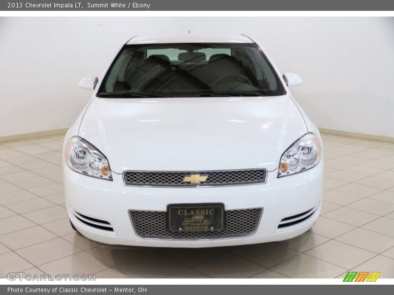 Summit White / Ebony 2013 Chevrolet Impala LT