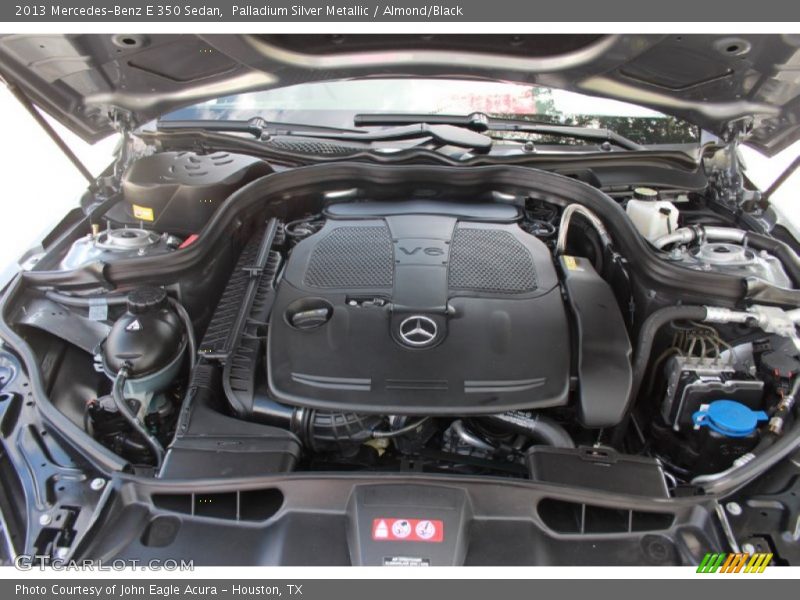 Palladium Silver Metallic / Almond/Black 2013 Mercedes-Benz E 350 Sedan