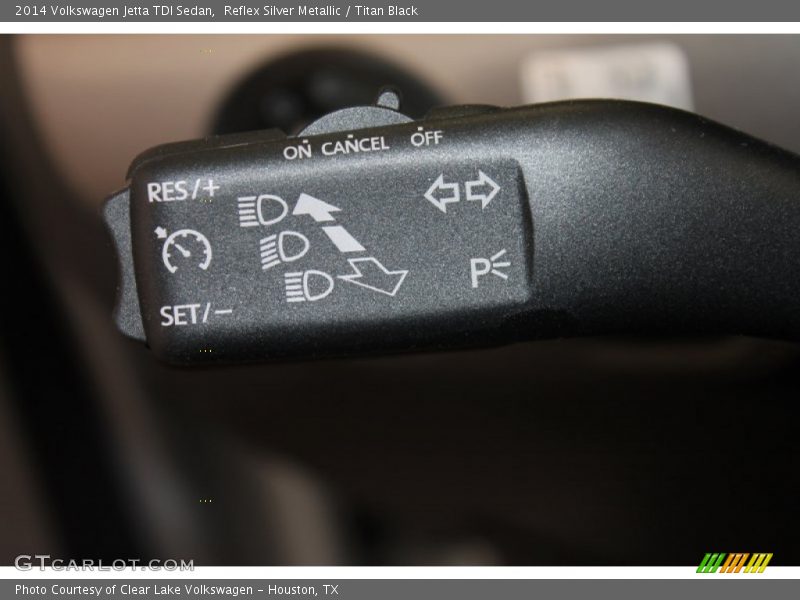 Reflex Silver Metallic / Titan Black 2014 Volkswagen Jetta TDI Sedan