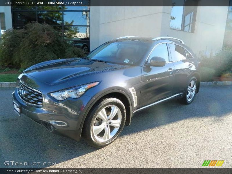 Blue Slate / Graphite 2010 Infiniti FX 35 AWD