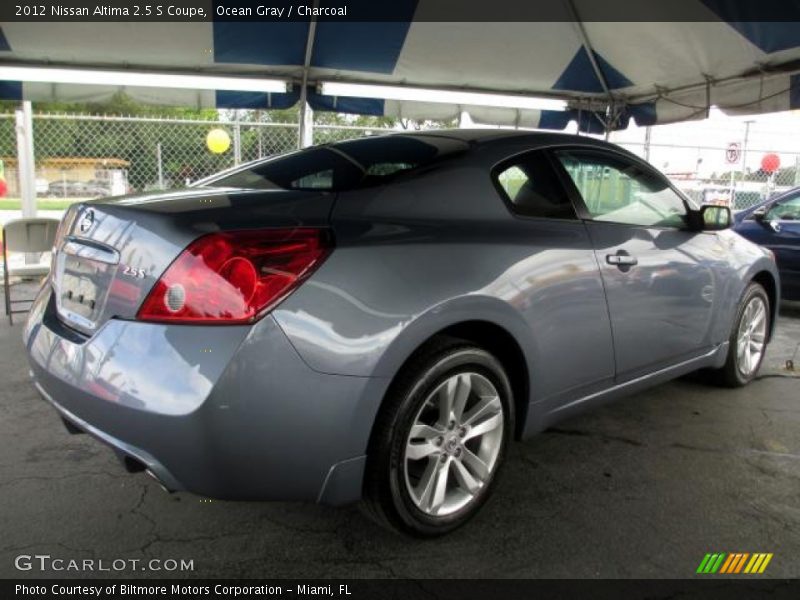 Ocean Gray / Charcoal 2012 Nissan Altima 2.5 S Coupe
