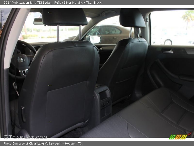 Reflex Silver Metallic / Titan Black 2014 Volkswagen Jetta TDI Sedan