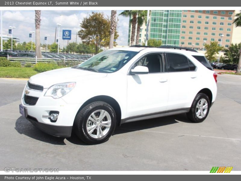 Summit White / Jet Black 2013 Chevrolet Equinox LT