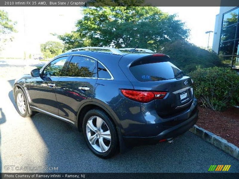 Blue Slate / Graphite 2010 Infiniti FX 35 AWD