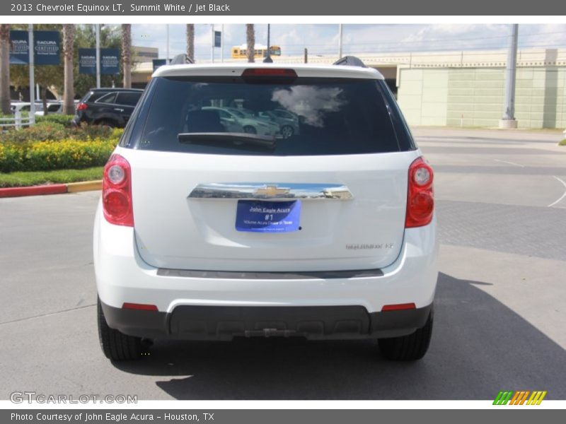 Summit White / Jet Black 2013 Chevrolet Equinox LT