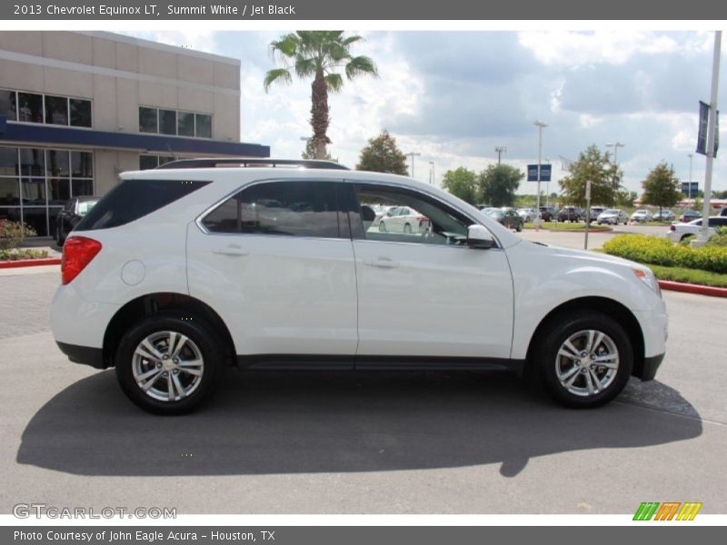Summit White / Jet Black 2013 Chevrolet Equinox LT