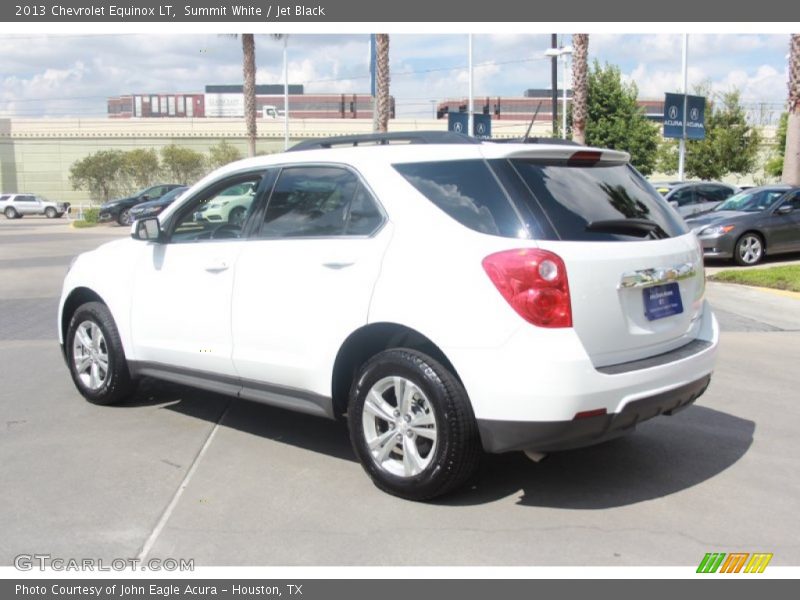 Summit White / Jet Black 2013 Chevrolet Equinox LT