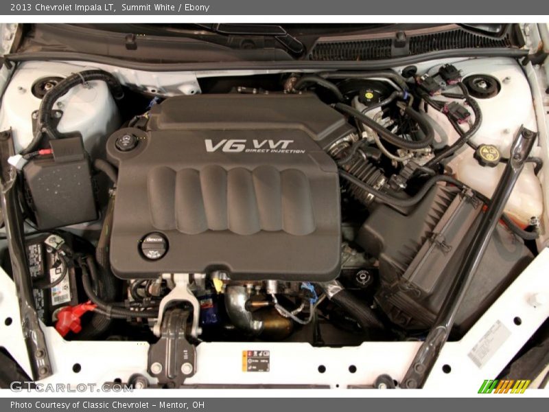 Summit White / Ebony 2013 Chevrolet Impala LT