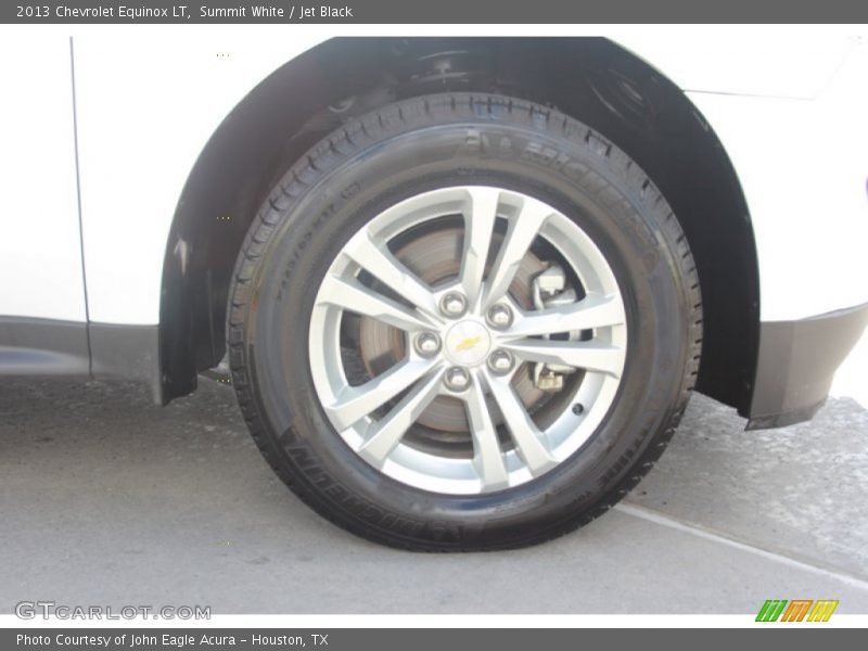Summit White / Jet Black 2013 Chevrolet Equinox LT