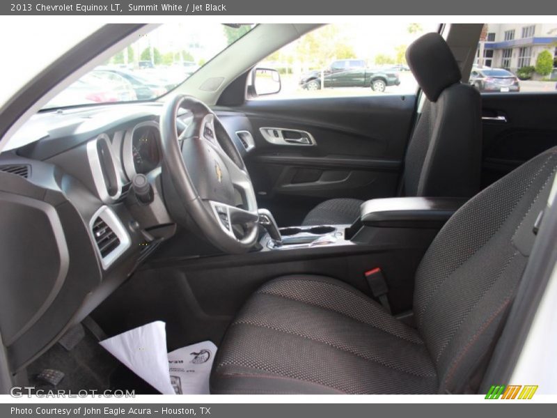 Summit White / Jet Black 2013 Chevrolet Equinox LT