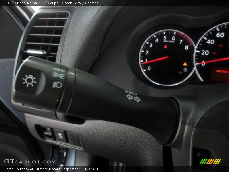 Ocean Gray / Charcoal 2012 Nissan Altima 2.5 S Coupe