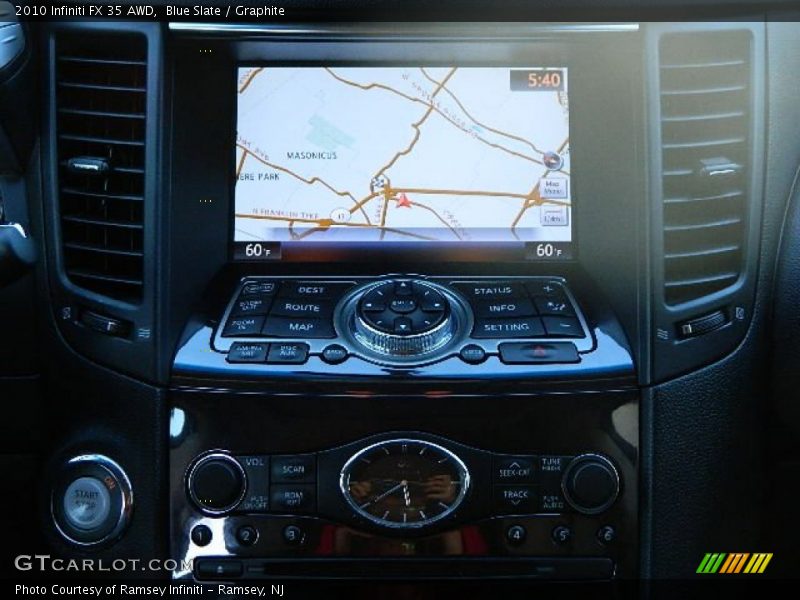 Blue Slate / Graphite 2010 Infiniti FX 35 AWD