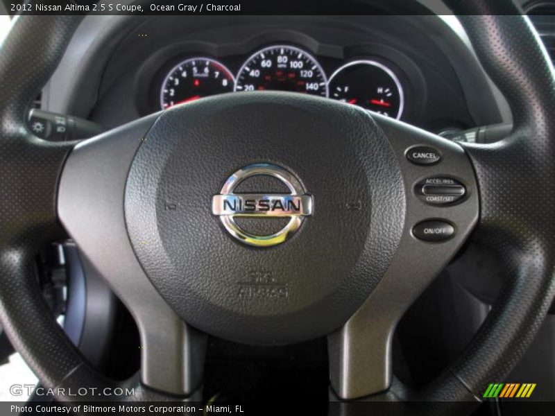 Ocean Gray / Charcoal 2012 Nissan Altima 2.5 S Coupe