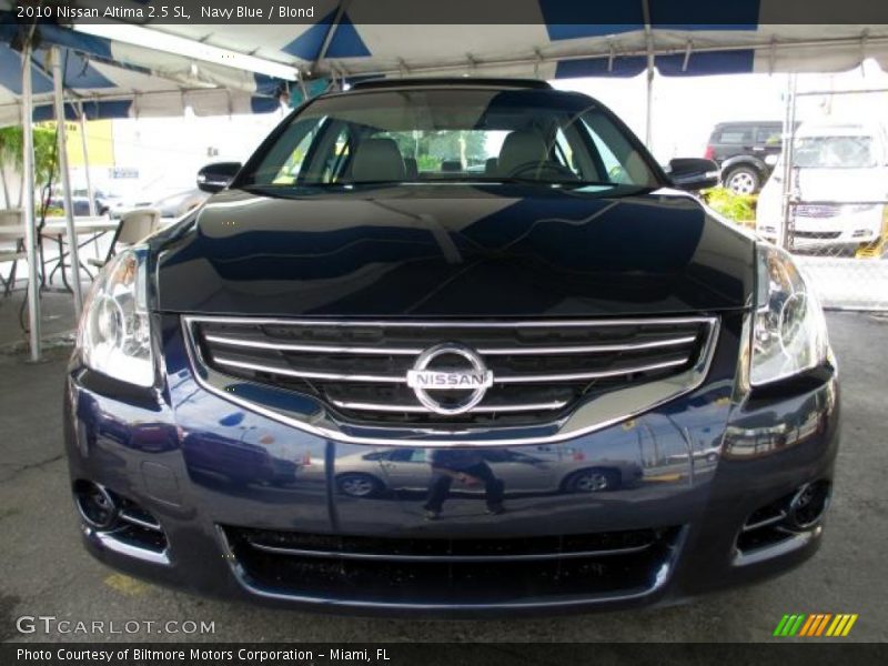 Navy Blue / Blond 2010 Nissan Altima 2.5 SL