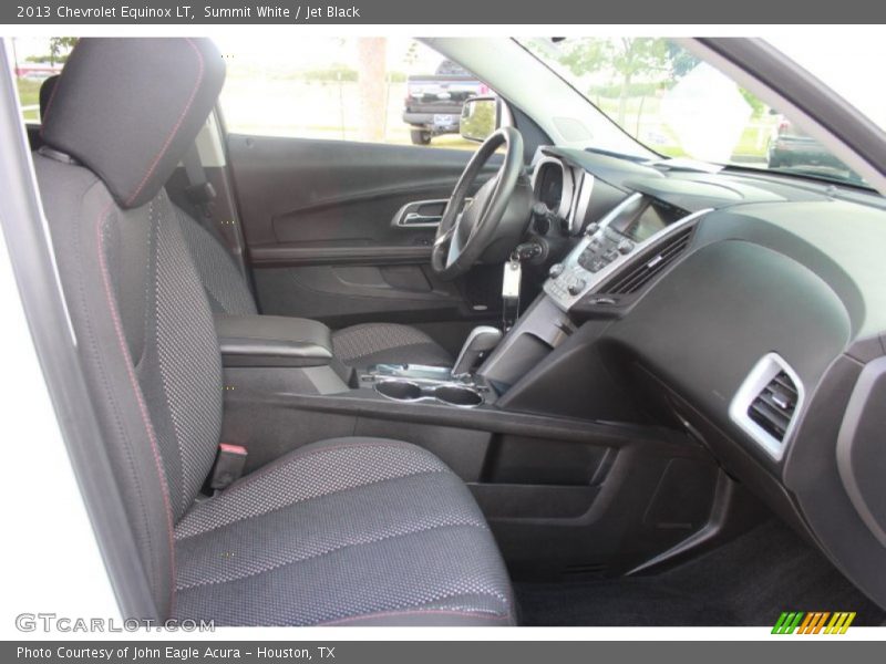 Summit White / Jet Black 2013 Chevrolet Equinox LT