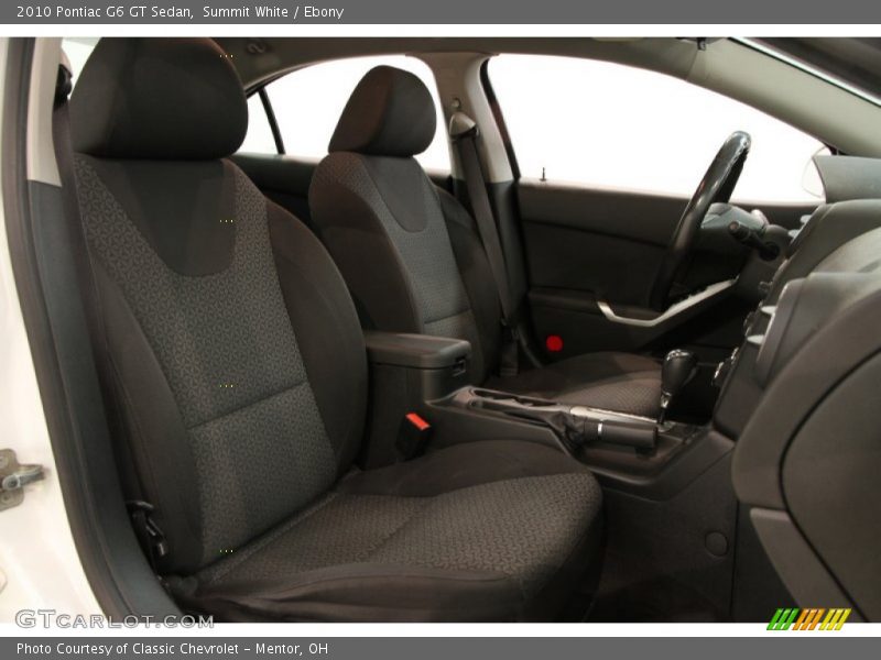 Summit White / Ebony 2010 Pontiac G6 GT Sedan