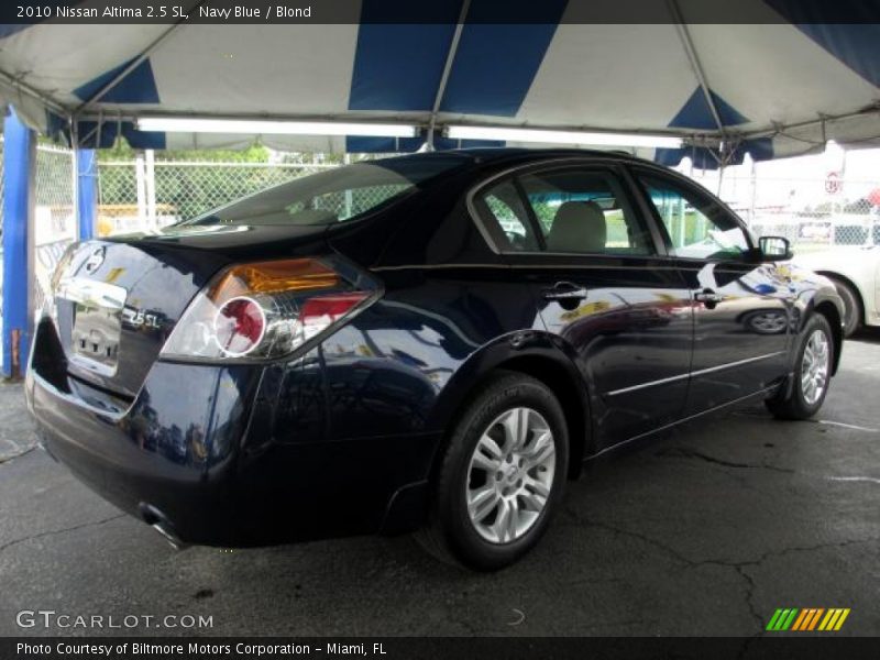 Navy Blue / Blond 2010 Nissan Altima 2.5 SL