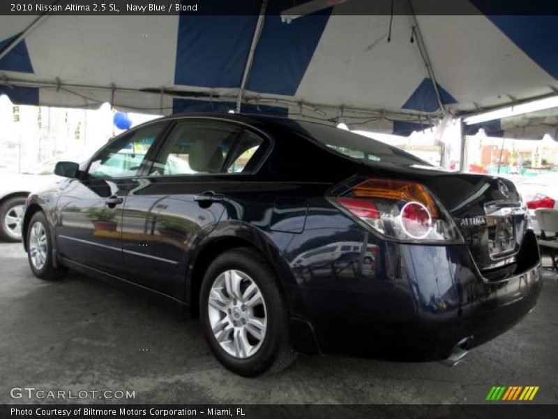 Navy Blue / Blond 2010 Nissan Altima 2.5 SL