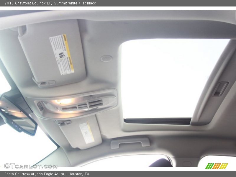 Summit White / Jet Black 2013 Chevrolet Equinox LT